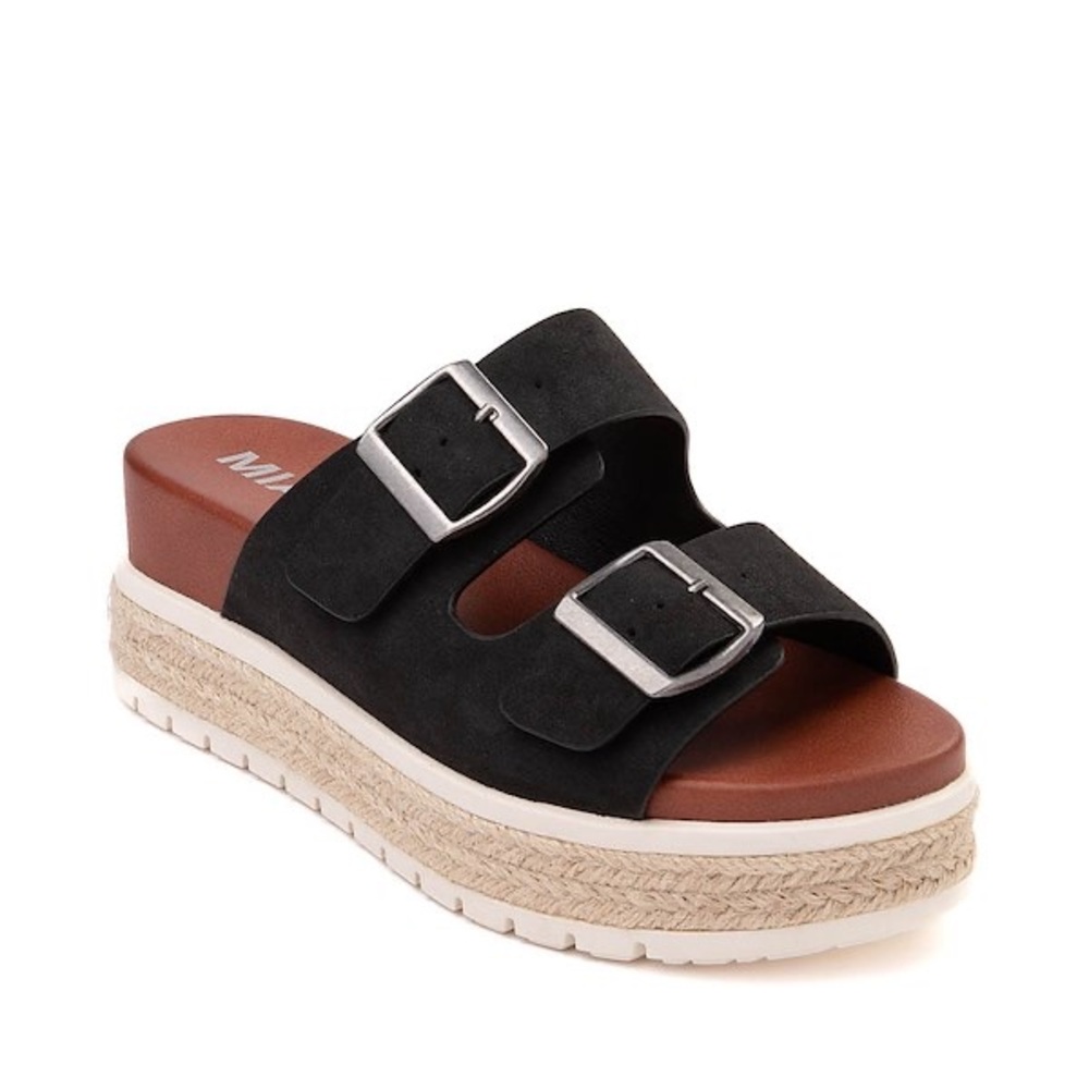 MIA Women's Black Platform Sandals